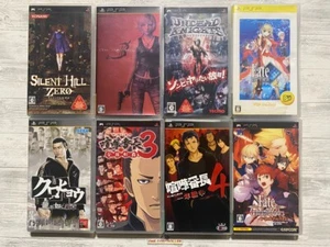 SONY PSP Silent Hill & 3rd Birthday & Undead & Kurohyou Kenka Banchou & Fate - Bild 1 von 18