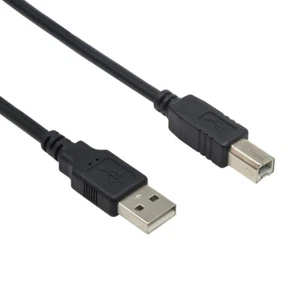 15Ft A-Male to B-Male USB2.0 Cable Black - Picture 1 of 1