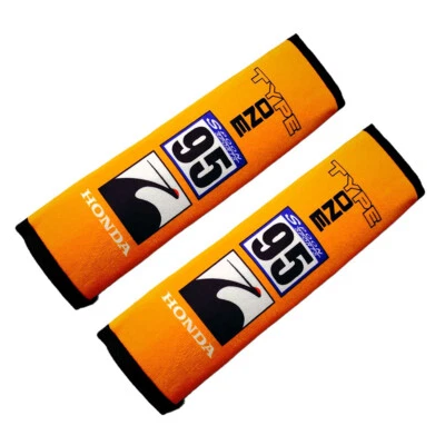 2x Cuchara Cubierta Cinturón Coche JDM Para Honda Accord Civic FIT S2000 Sport Tipo ONE Foto 1 de 4