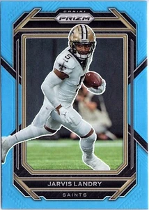 2022 Prizm Football Light Blue Prizm #210 Jarvis Landry - Saints - Picture 1 of 2