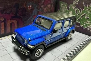 JKM 1:64 Jeep Wrangler Sahara 2019 Diecast Metal Model Car Collection New - Picture 1 of 13