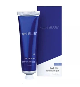 Jean azul No.26 3,4 oz. Crema de manos de Capri Blue vegana sin crueldad sin gluten - Imagen 1 de 3