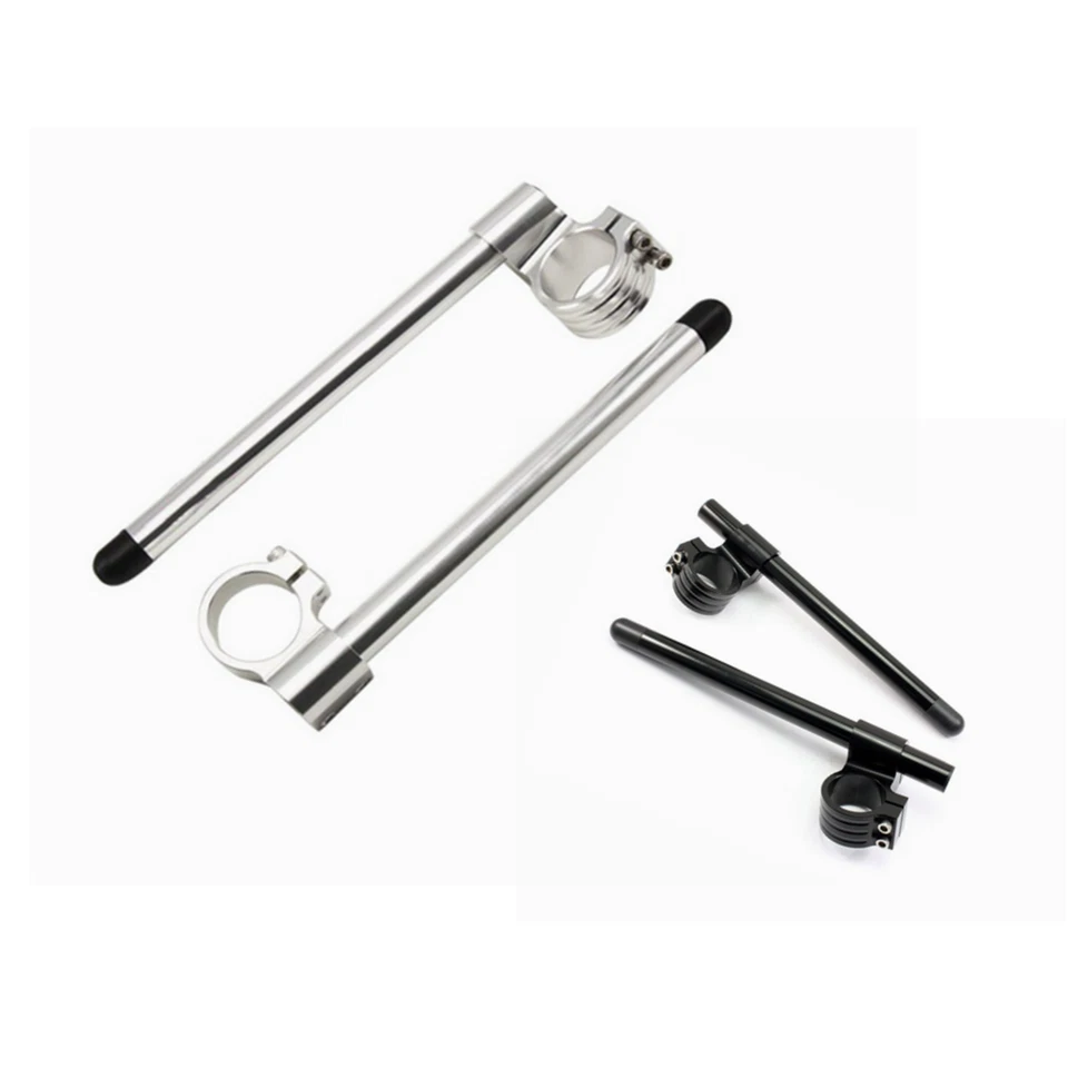 Manillar elevador con clip CNC negro 2X 1" Ducati Monster 620 750 900 1000 SS 50mm Foto 1 de 4