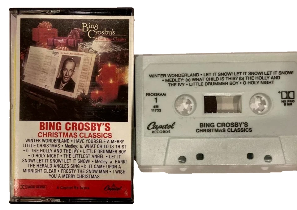 Bing Crosby's Christmas Classics cassette tape Xmas holiday music - Image 1 of 1