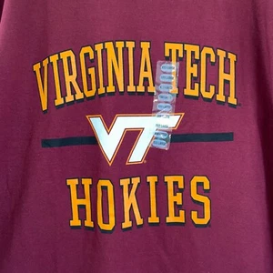 Virginia Tech Hokies Kurzarm T-Shirt Gr. 3XL weinrot - Bild 1 von 4