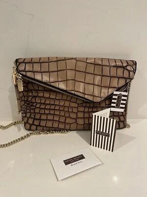 Bolso de Mano Bandolera Henri Bendel Deb Convertible Croc Foto 1 de 4