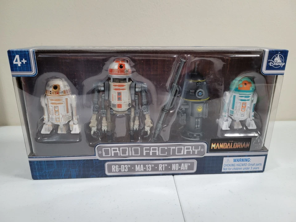 Disney Droid Factory Depot Mandalorian Droids 6-D3 MA-13 R1 & N0-AH