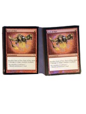 2x English Foil Seal of Fire - Foil Dissension MTG Magic The Gathering