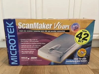 Microtek ScanMaker V6UPL Flatbed Scanner - Image 1 of 4