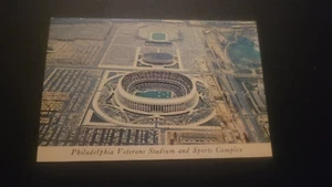 circa 1970 Veterans Stadium Spectrum JFK stadium postcard un-posted clean! - Picture 1 of 9