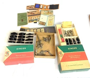 Vintage Singer Sewing Machine Attachments And Needles - Picture 1 of 6