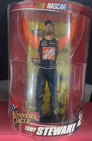 NASCAR Winner's Circle TONY STEWART #20 Nascar Driver Action Figure! Item #70817 Cover
