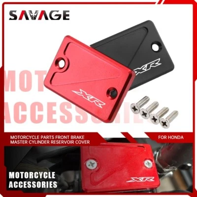 Front Brake Reservoir Cap For HONDA XR650L/R XR600R XR250L XR 400/250/230 Motard — 第 1/4 张图片