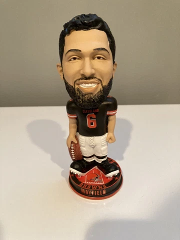 Baker Mayfield Bobblehead Cleveland Browns Knucklehead Big Head Cover