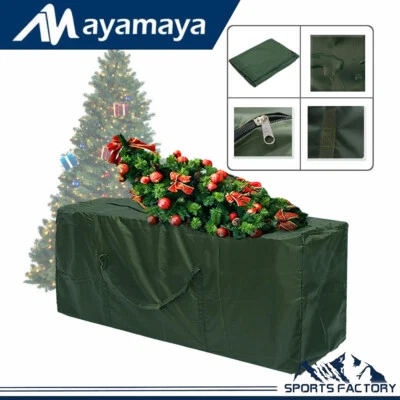 Heavy Duty Christmas Tree Storage Bag Container Waterproof Sack up to 9ft Tree - Image 1 of 4