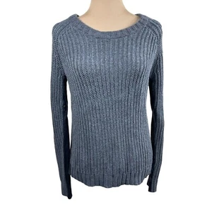 David Lerner Damen Langarm Pullover Kunstleder Details Gr. XS Extra Small - Bild 1 von 6