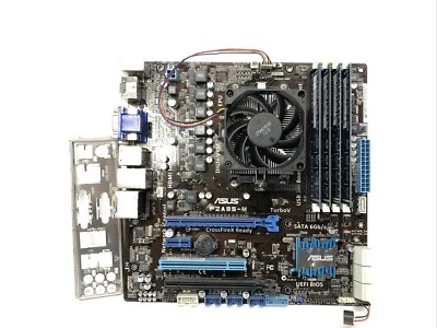 ASUS F2A85-M Micro ATX Motherboard Combo w/ AMD A8-5600K @3.60GHz & 16GB RAM - Bild 1 von 4