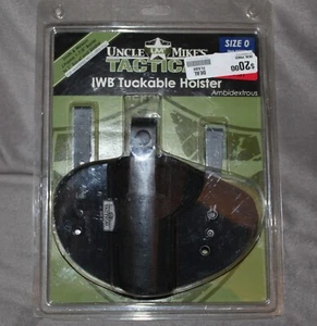 Uncle Mike's IWB Tuckable Holster Ambidextrous S&W J Frame & Similar 1 7/8"-3" - Picture 1 of 1