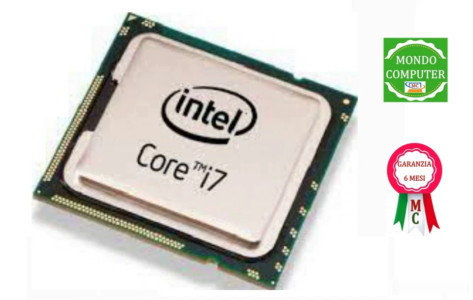PROCESSORE INTEL   SOCKET 1366  i7-930  2,80GHZ   130WATT  &3 - Immagine 1 di 1