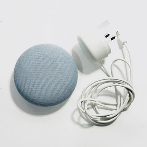 Google Nest Mini 2nd Generation Smart Speaker Blue Tested & Working - Picture 1 of 1