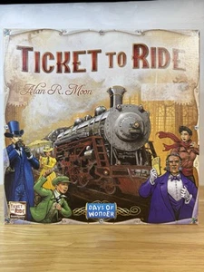 Days of Wonder Ticket To Ride by Alan R. Moon Train Adventure Board Game - Picture 1 of 6