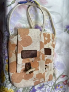 Nintendo DS Carry Case Pouch Girls Canvas Wristlet Floral Bag- 1 Left - Picture 1 of 5