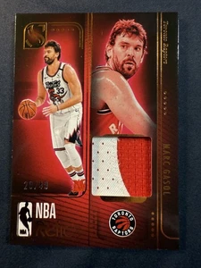 2024 Silhouette NBA Relics Marc Gasol #20/49 Toronto Raptors - Foto 1 di 1