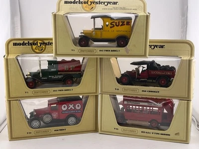 Collection of Five Matchbox "Models of Yesteryear" 1970's. (12) - Image 1 of 4