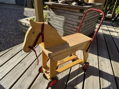 Vintage Original Baby Walker and Ride On. By Ludun.  - Image 1 of 3