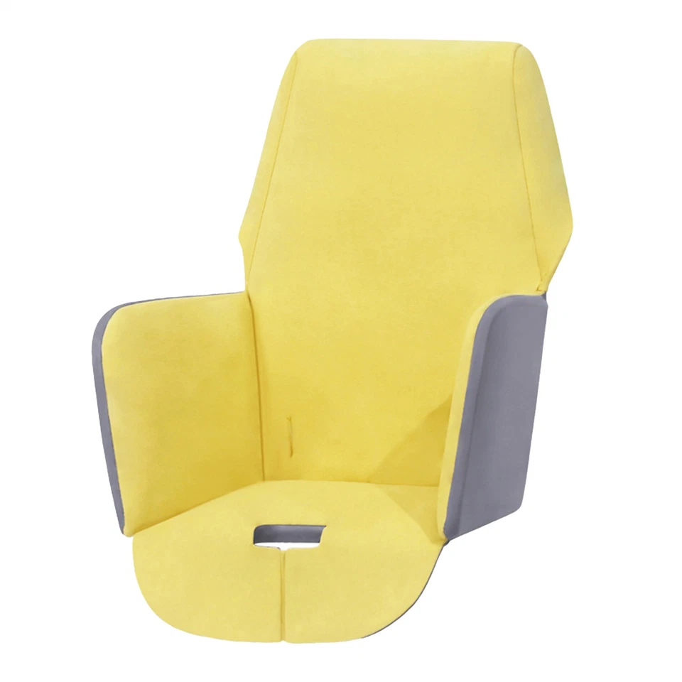 Almohadillas para sillas altas de bebé cubierta de asiento de tela suave lavable cojín de silla cubierta plegable Foto 1 de 4