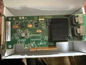 Genuine LSI 9201-8i (9211-8i) 6Gbps SAS HBA P20 IT Mode ZFS - Picture 1 of 3