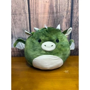 Juguete de peluche Squishmallows Duke the Green Dragon mediano 12" pulgadas - Imagen 1 de 5