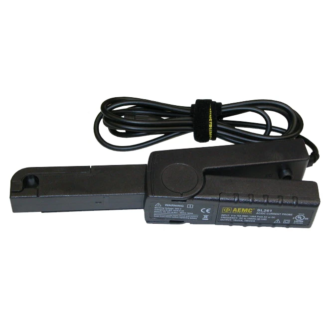 AEMC SL651 AC/DC Current Probe 0.1-100A DC-100kHz, .46" for 3945/8335 w/BNC Adap - Image 1 of 1