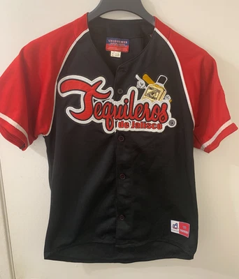 Tequileros de Jalisco Women's Baseball Jersey Stitched Logo Size 16 - Image 1 of 4