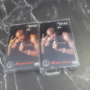 2Pac All Eyez on Me 2 Cassette Tape 1996 Rap Hip Hop Tupac Death Row Suge Dre - Picture 1 of 9