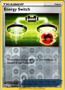 Energy Switch Reverse Holo 129/159 SWSH: Crown Zenith Uncommon - NM - Picture 1 of 2
