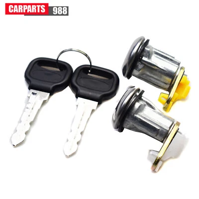 Juego de cerraduras puerta izquierda derecha BE32-76-210 para Ford Festiva Mazda B2000 B2200 B2600 Foto 1 de 4