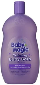 Baby Magic Calming Baby Bath 16.5 Ounce Lavender And Chamomile (7 Pack) - Picture 1 of 1