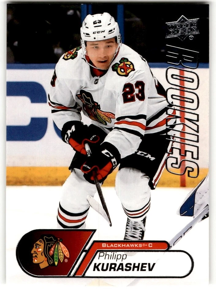 2020-21 Upper Deck NHL Star Box Set Philipp Kurashev Rookie #10 Chicago - Image 1 of 2