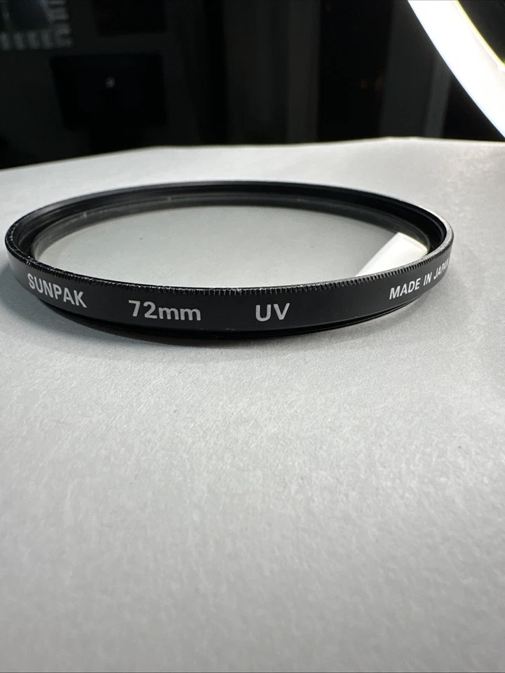 SUNPAK  72mm UV  filter  , made in Japan - Image 1 of 3