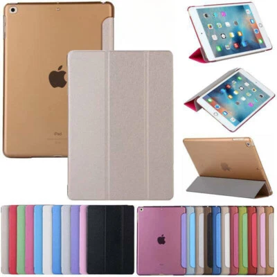 For iPad 10/9/8/7/6/5th Gen Mini Air Pro 11" 12.9" Flip Leather Case Smart Cover - Image 1 of 4