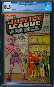 Justice League of America #11 🌟 CGC 8.5 🌟 Silver Age JLA DC Comic 1962 - Bild 1 von 4