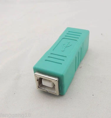 1x USB 2.0 Type B Female To B Female Scanner Printer Converter Adapter Connector - Image 1 of 4
