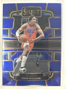 2023-24 Panini Select #9 Jalen Williams Blue (Retail Base) - Picture 1 of 2