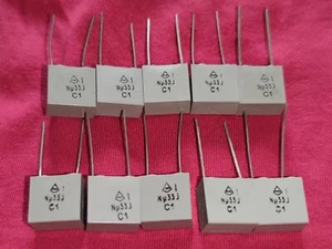60 piezas 0.33uF 330 nF 100v k73-24 condensadores vintage hechos en urss - Imagen 1 de 8