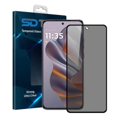 SDTEK Protecteur D'écran Pour Motorola Moto Edge 50 Neo Confidentialité Clear