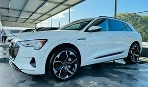 22" BLACK MACHINED WHEELS FITS AUDI A7 S7 RS6 RS7 A8 SQ5 Q7 Q8 SRQ7 RSQ8 ETRON - Picture 1 of 7