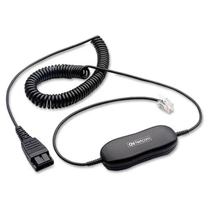 Jabra GN Netcom GN1200 Smart Cord Curly Kabel 88011-99 88001-97 RJ Stecker - Bild 1 von 1