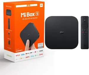 Xiaomi Mi Box S 2nd Gen 4K Android TV HDR Wireless Smart Streaming Media Player - Picture 1 of 7