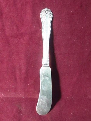 Sterling Gorham LANCASTER  BUTTER KNIFE 5 7/8" 23g  Mono VT - Image 1 of 4